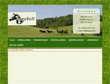 Tablet Screenshot of agrobell.sk